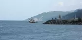 KASTAMONU - Karaya oturduktan sonra kurtarılan balıkçı teknesi tersaneye götürülürken battı