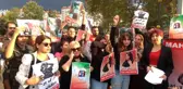 Kütahya haber... Protestolara Kütahya'da yaşayan İran vatandaşları da destek verdi