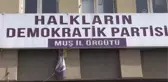Çocukları PKK'lı teröristlerce kaçırılan aileler HDP önündeki eylemlerini sürdürdü