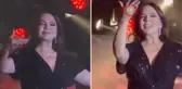 Ebru Gündeş, 33 milyon liralık yüzüğünü göstere göstere dans etti
