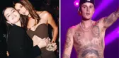 Justin Bieber'in eşi Hailey Bieber ve eski sevgilisi Selena Gomez sarmaş dolaş poz verdi