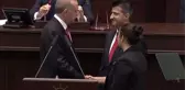 Mikrofonda ses gittikten sonra Cumhurbaşkanı Erdoğan'dan Çelebi'ye dikkat çeken uyarı