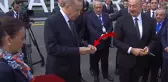 Açılış törenine damga vurdu! Erdoğan'ın 