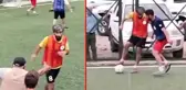 Halı sahada görenler Manuş Baba'ya benzetti! Gerçek bambaşka çıktı