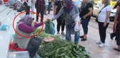 Yürekleri ısıtan görüntüler! Haberi alan seyyar satıcı kadının önünde sıraya girdi