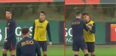 Gelen vuruyor giden vuruyor! Bir takım arkadaşı daha Cristiano Ronaldo'yu herkesin içinde rezil etti