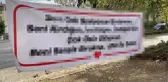 Eşinin işyerinin önüne pankart asan kocanın sözleri karşısında vatandaşlar ikiye bölündü
