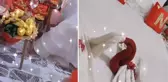 Gelin ve damadın gerdeğe girmesi için hazırlanan odayı görenler kısa süreli şok yaşadı