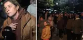 Gece yarısı zam protestosu! Sokağa dökülen site sakinleri 