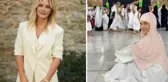 Umreye giden Aslı Şen, Kabe'nin önünde markasının reklamını yaptı! Tepkiler çığ gibi