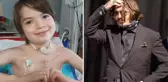 Johnny Depp, ölümcül hastalığı olan minik hayranının hayalini gerçekleştirdi! Efsane rolüne büründü