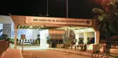 Mardin Havalimanı'nın girişine yeni isminin yazıldığı afiş asıldı