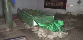 Define avcıları türbeyi talan etti, mahalle sakinleri duruma tepki gösterdi