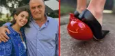 Buse Terim Bahçekapılı, özel tasarım topuklu ayakkabısıyla alay konusu oldu