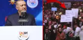 Kendisi için hazırlanan pankartları gören Cumhurbaşkanı Erdoğan mest oldu: Bak bak neler yazmışlar