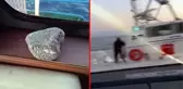 Yunanistan'ın Ege'de balıkçı tacizi sürüyor! Bu sefer taşla saldırdılar