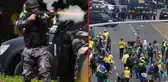 Seçim yenilgisini hazmedemeyen vatandaşlar kongre binasını bastı, ülke karıştı! Orduya müdahale çağrısı