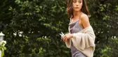 Uçakta rahatsızlanan Cansu Dere, hastaneye kaldırıldı