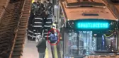Sefaköy'de yola düşen kişi, metrobüsün altında kalarak öldü