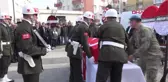 TERHİSİNE 1 HAFTA KALA KAZADA ÖLEN YEDEK ASTSUBAY ÇAVUŞ TOPRAĞA VERİLDİ
