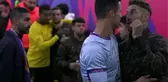 Ronaldo'nun kulağına söylediklerinden sonra Ramos'un gözleri fal taşı gibi açıldı! Hemen harekete geçti