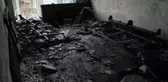 Patlamanın meydana geldiği binadaki hasar gün ağarınca ortaya çıktı