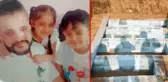 3 çocuğunu asıp intihar etmişti! Yan yana toprağa verildiler