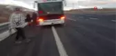 Otobüs arıza yaptı, eksi 5 derecede 4.5 saat beklediler