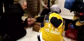 Eski muhtar, oy kullanırken beyin kanaması geçirdi