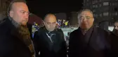 CHP Milletvekilleri Diyarbakır'da, Yıkılan 7 Katlı Apartmanın Önünde.