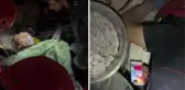 Ekipler 99'cu saatte enkazdan çıkarılan Ayfer'in isteğini kırmadı, istediği şarkıyı açıp dinletti