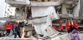 7.7 büyüklüğündeki depremin merkez üssü olan Pazarcık'ta arama kurtarma çalışmaları tamamlandı