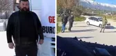 Yağmacıların yolunu kesip tehdit ettiği şoför konuştu: 'Seve seve vereceksin' dediler, ikna ettim