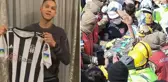 Josef de Souza, 128. saatte enkazdan çıkarılan Arda Can Övün'e verdiği forma sözü tuttu