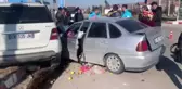 OTOMOBİLLE CİP ÇARPIŞTI: 4 YARALI