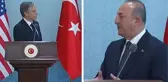 Kamera önünde tansiyon yükseldi! Çavuşoğlu, PKK'ya verilen desteği savunan ABD'li mevkidaşına anında cevap verdi