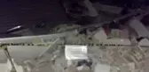 Hatay'daki depremde Osmaniye'deki boş bir bina çöktü
