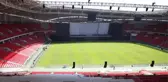 Son teknolojiyle yapılmıştı! Samsun'daki akıllı stadın zemini kaydı, duvarlar çatladı