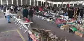 Kütahya'da ilk kez kurulan antika pazarı ilgi gördü