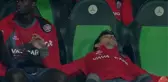 Herkes bayıldığını düşündü! Diagne'nin frikik vuruşuna takım arkadaşı Salih Dursun'dan ilginç tepki