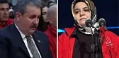 BBP lideri Destici'nin zor anları! Kürsüdeki kadının anlattıkları karşısında gözyaşlarını tutamadı