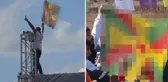 Mardin'de Nevruz kutlamasında skandal görüntüler! HDP'li Günay'ın da katıldığı etkinlikte PKK paçavrası açtılar