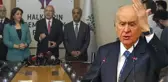 Nevruz mesajı paylaşan Bahçeli, HDP'yi ziyaret eden Kılıçdaroğlu'na yüklendi