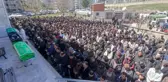 Kazada ölen baba oğul birlikte son yolculuğuna uğurlandı