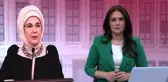TRT Haber canlı yayınında ilginç anlar! Bir anda kameraya giren kişi zafer işareti yaptı