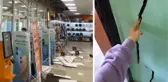 Rusya'da 6.9 büyüklüğünde deprem! Halk panikle kendini sokaklara attı, çok sayıda binada derin çatlaklar oluştu