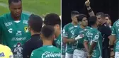 Dünya, Meksikalı hakemin kendisine itiraz eden futbolcuya yaptığını konuşuyor! Tarihi ceza aldı