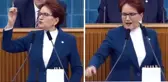 Kürsüye kurşunla çıkan Akşener, konuşmasının en coşkulu yerinde hepsini fırlattı