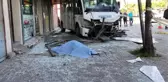 Dolmuş durakta bekleyenlere çarptı: 1 kişi öldü, 7 kişi yaralandı