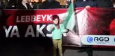 İsrail Başkonsolosluğu önünde protesto